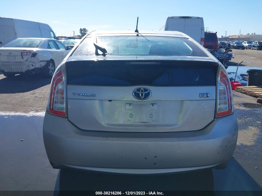 2015 TOYOTA PRIUS - JTDKN3DU0F0450622