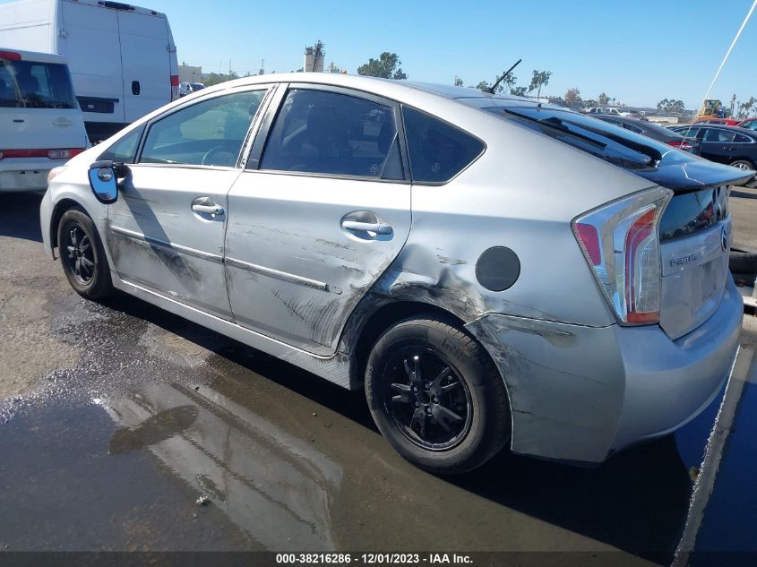 2015 TOYOTA PRIUS - JTDKN3DU0F0450622