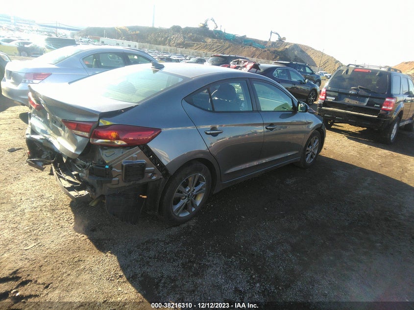 VIN 5NPD84LF4JH386525 2018 HYUNDAI ELANTRA SEL/VALUE/LIMITED