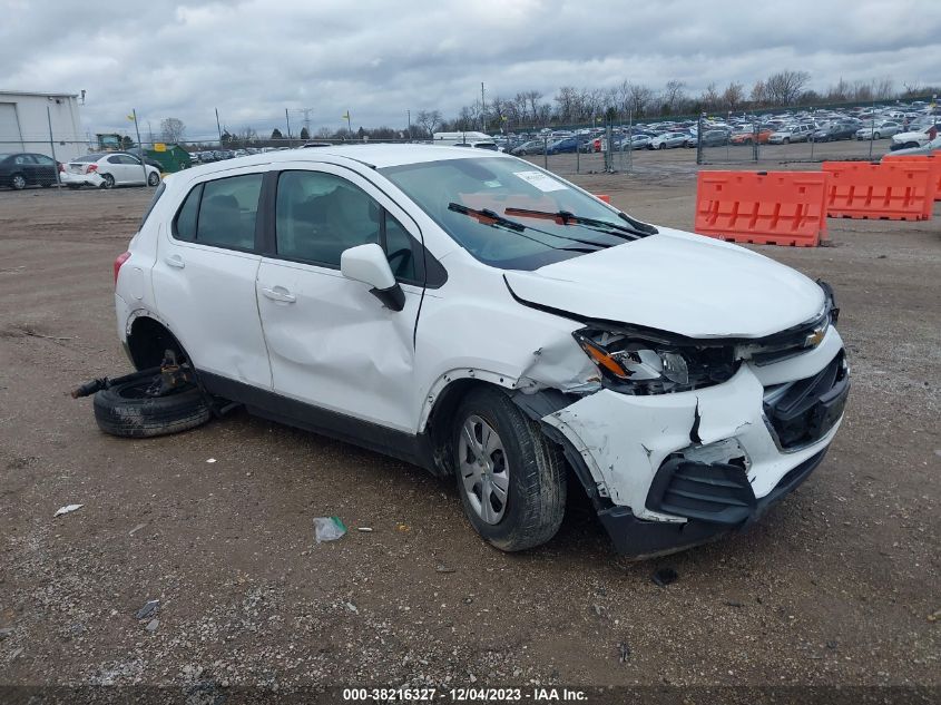 2018 CHEVROLET TRAX LS - 3GNCJKSB4JL411269