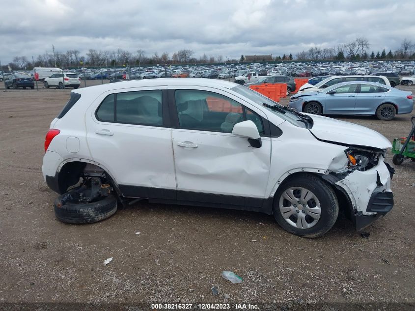 2018 CHEVROLET TRAX LS - 3GNCJKSB4JL411269