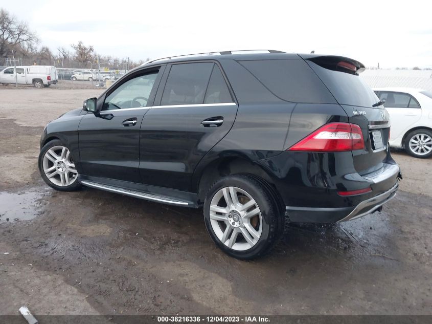 2014 MERCEDES-BENZ ML 350 4MATIC - 4JGDA5HBXEA319243