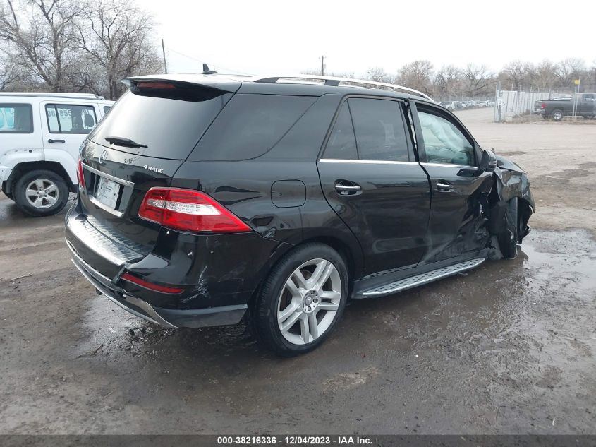 2014 MERCEDES-BENZ ML 350 4MATIC - 4JGDA5HBXEA319243