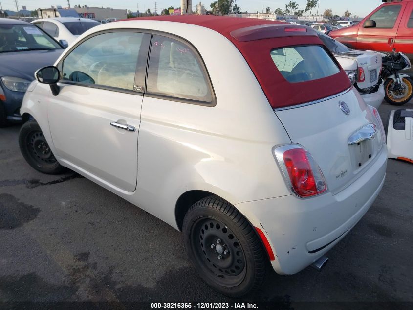 2014 FIAT 500C POP 3C3CFFDRXET263439