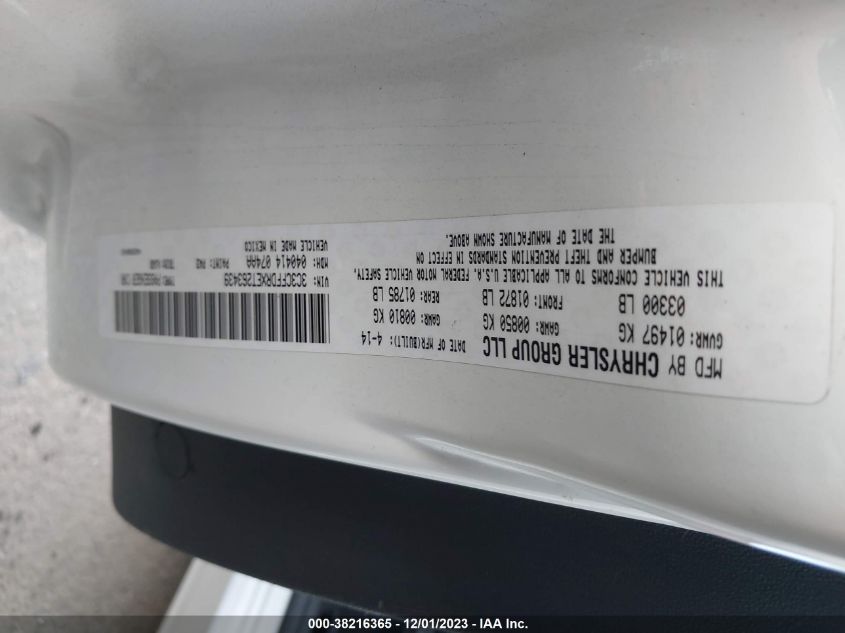 2014 FIAT 500C POP 3C3CFFDRXET263439