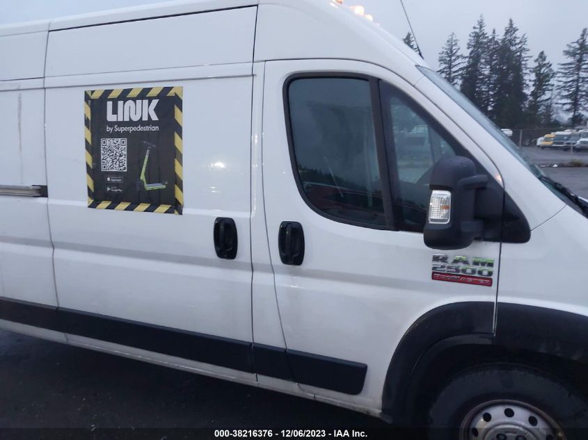 2021 RAM PROMASTER 2500 HIGH ROOF 159" WB 3C6LRVDGXME540421