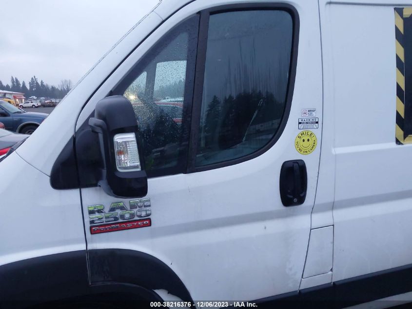 2021 RAM PROMASTER 2500 HIGH ROOF 159" WB 3C6LRVDGXME540421