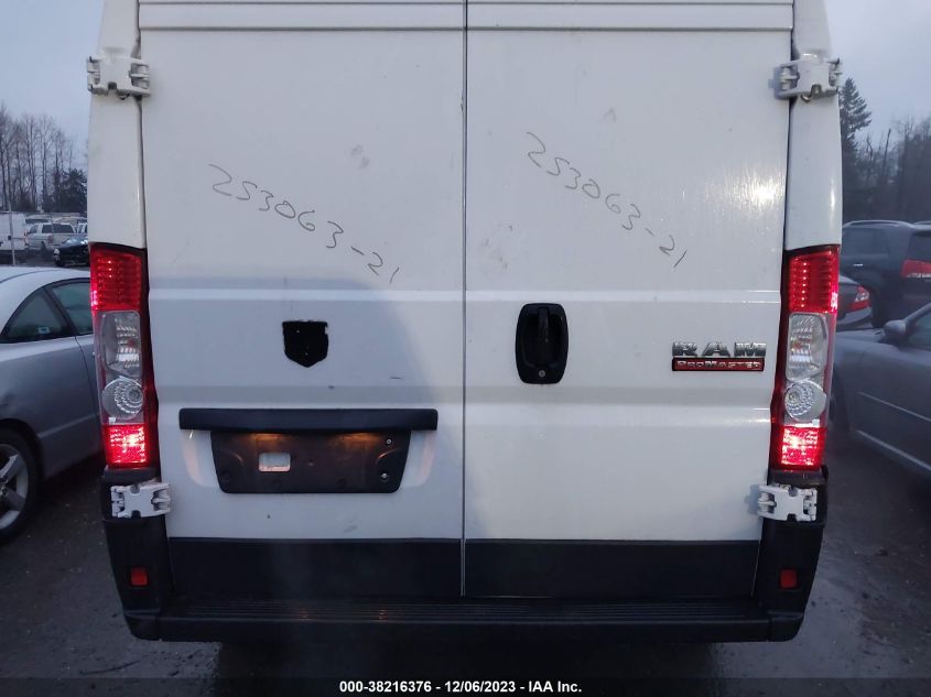 2021 RAM PROMASTER 2500 HIGH ROOF 159" WB 3C6LRVDGXME540421