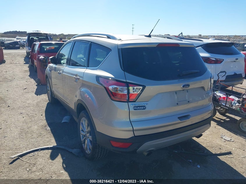 VIN 1FMCU0JD0HUE94346 2017 FORD ESCAPE TITANIUM