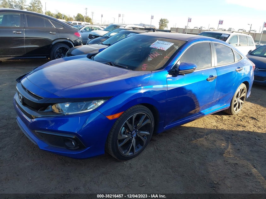 VIN 2HGFC2F8XMH519117 2021 HONDA CIVIC SPORT