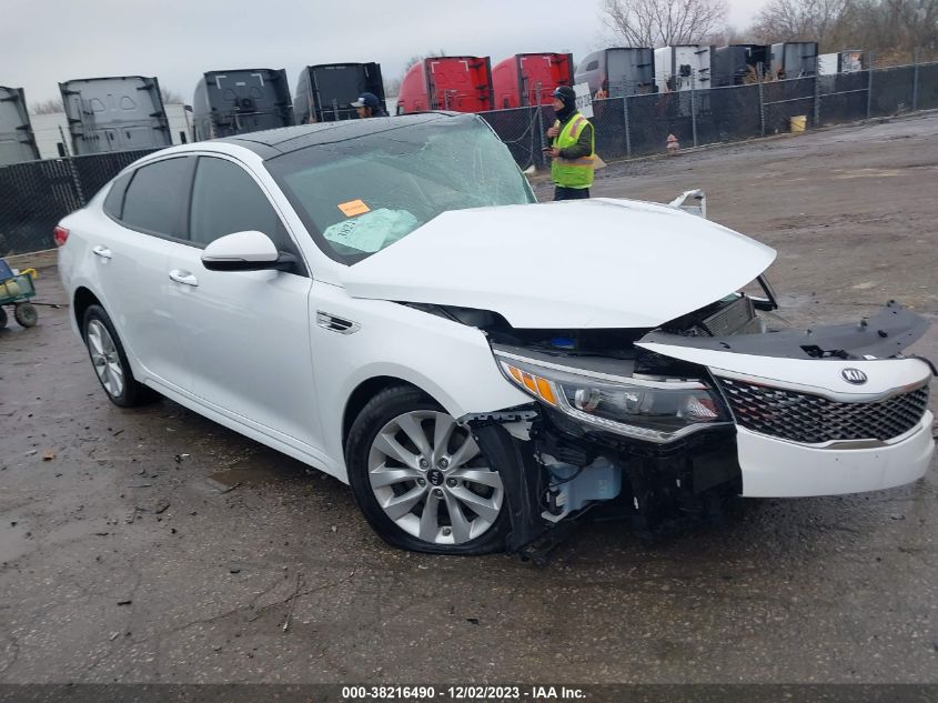 2018 KIA OPTIMA EX - 5XXGU4L32JG203844