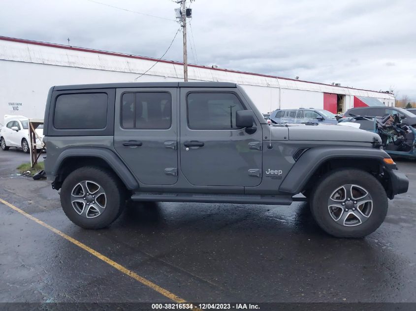 2021 JEEP WRANGLER UNLIMITED SPORT - 1C4HJXDNXMW528517
