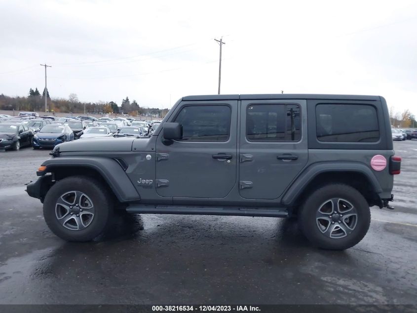 2021 JEEP WRANGLER UNLIMITED SPORT - 1C4HJXDNXMW528517