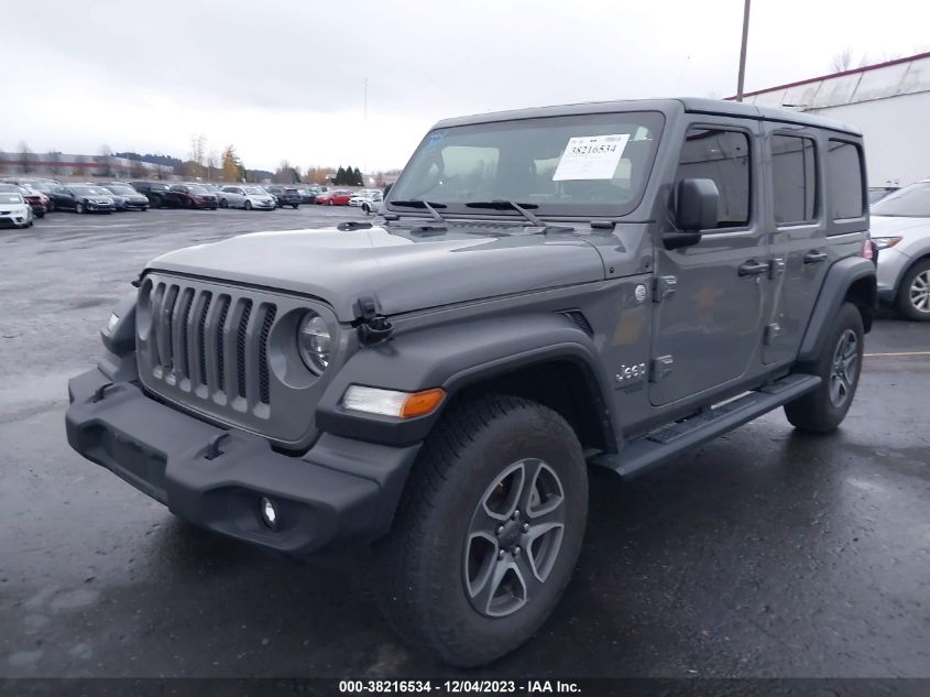 2021 JEEP WRANGLER UNLIMITED SPORT - 1C4HJXDNXMW528517