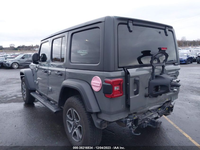 2021 JEEP WRANGLER UNLIMITED SPORT - 1C4HJXDNXMW528517