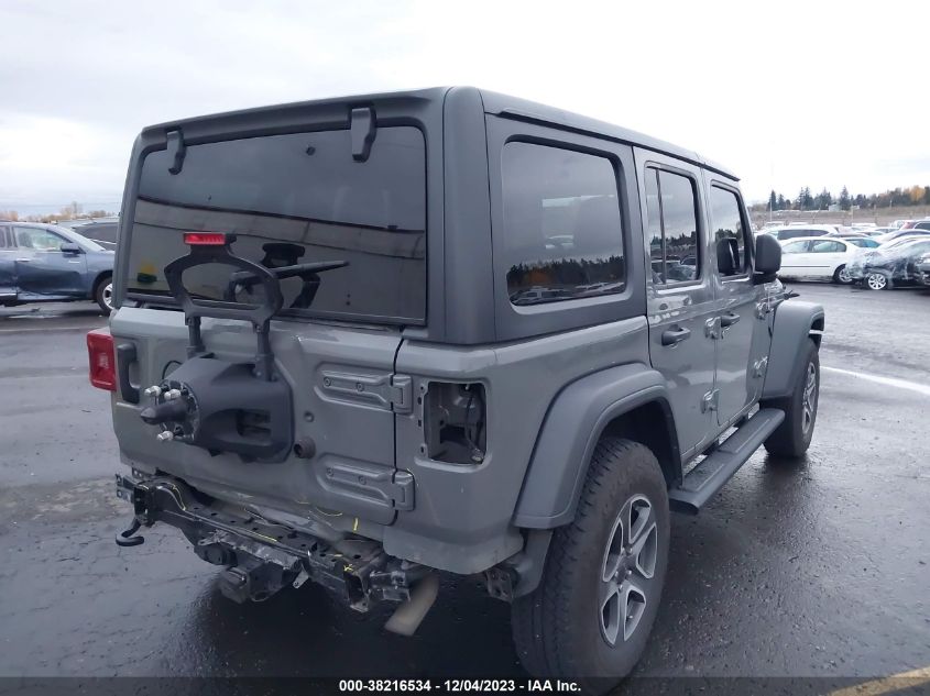 2021 JEEP WRANGLER UNLIMITED SPORT - 1C4HJXDNXMW528517