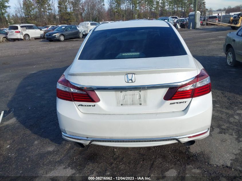 2017 HONDA ACCORD SPORT - 1HGCR2F60HA082295