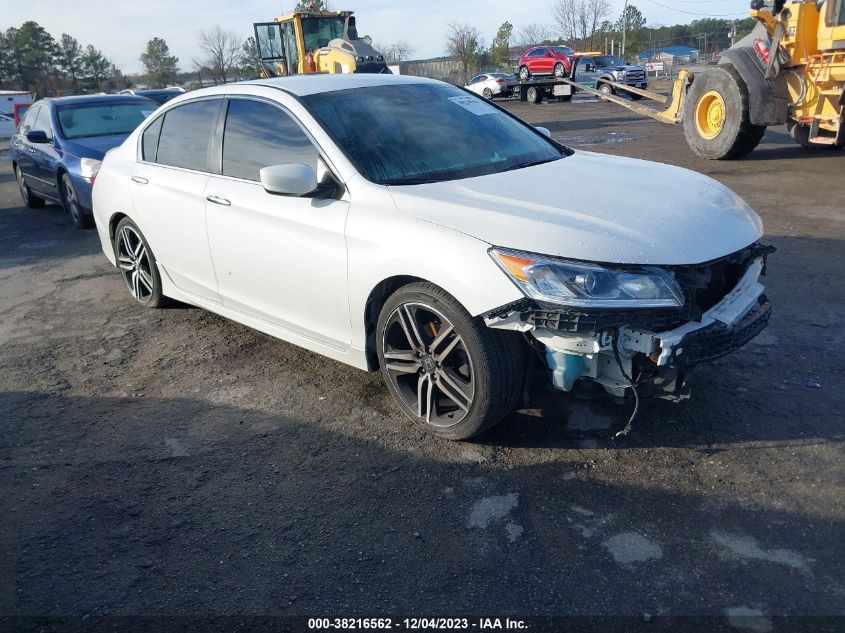 2017 HONDA ACCORD SPORT - 1HGCR2F60HA082295