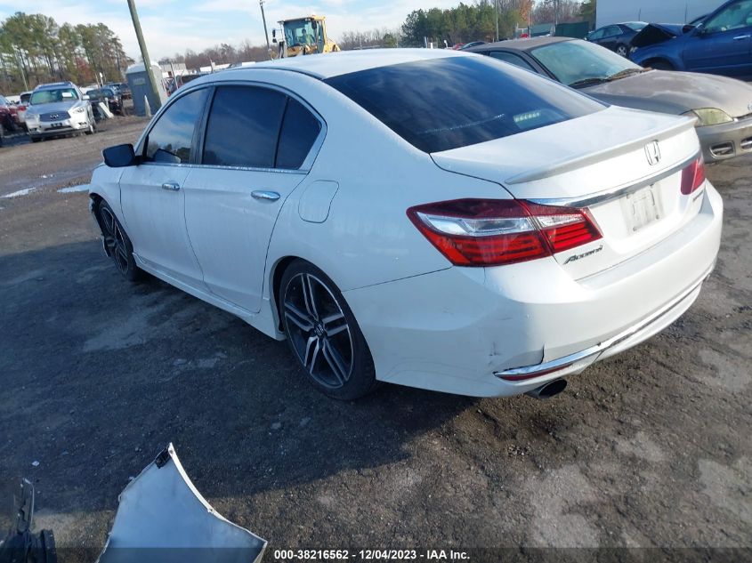 2017 HONDA ACCORD SPORT - 1HGCR2F60HA082295