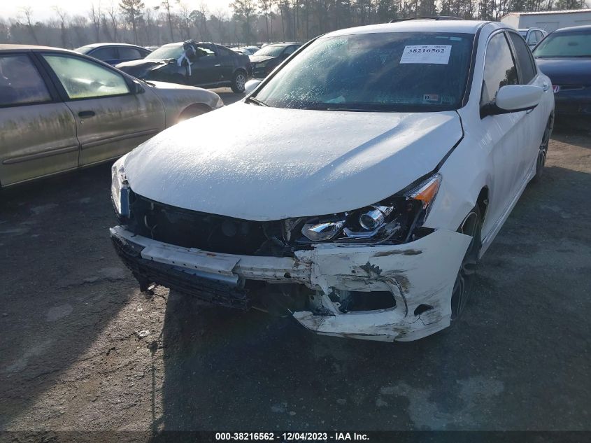 2017 HONDA ACCORD SPORT - 1HGCR2F60HA082295
