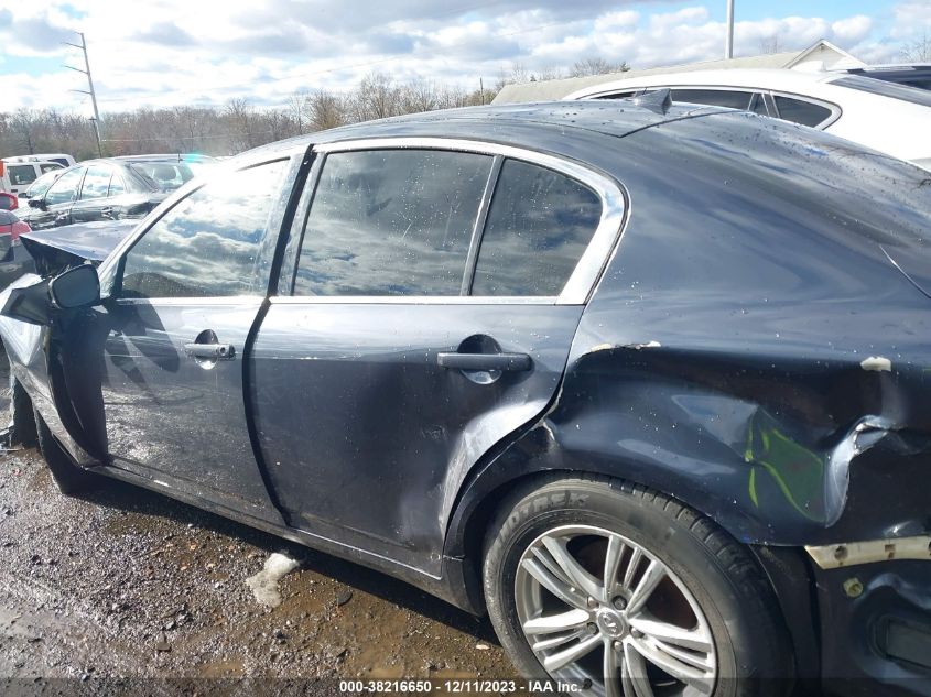 2013 INFINITI G37X X - JN1CV6AR7DM759129