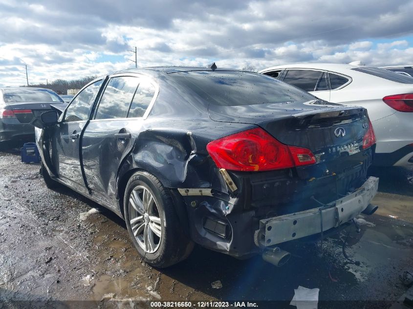 2013 INFINITI G37X X - JN1CV6AR7DM759129