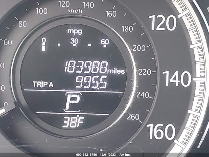 2013 HONDA ACCORD EX-L V-6 - 1HGCR3F83DA001484