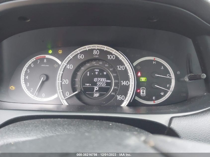 2013 HONDA ACCORD EX-L V-6 - 1HGCR3F83DA001484