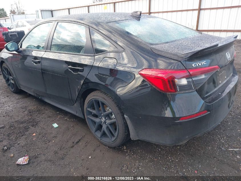 2023 HONDA CIVIC SI SEDAN 2HGFE1E55PH472451