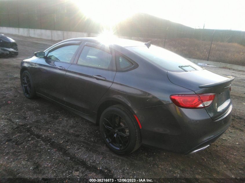 2015 CHRYSLER 200 S - 1C3CCCDG4FN618094