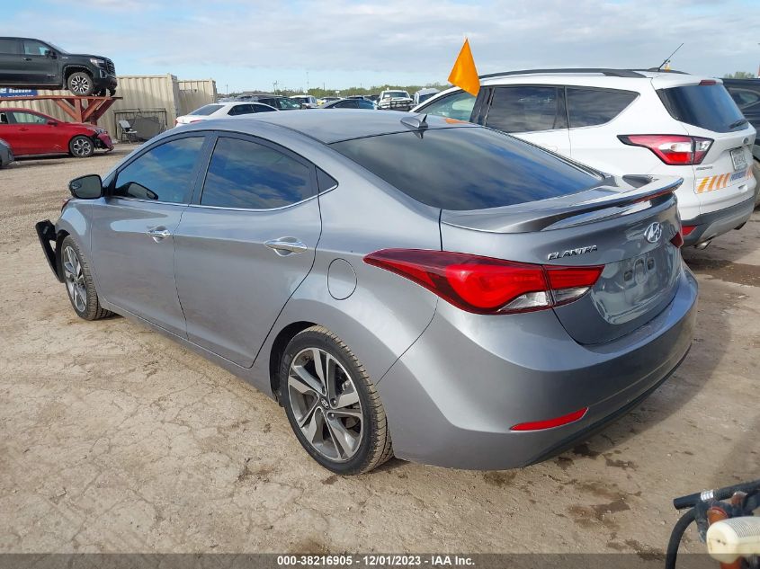 2014 HYUNDAI ELANTRA LIMITED (ULSAN PLANT) - KMHDH4AE9EU152446