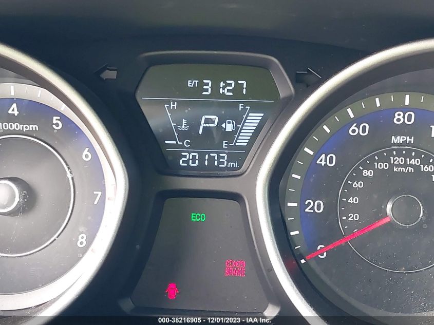 2014 HYUNDAI ELANTRA LIMITED (ULSAN PLANT) - KMHDH4AE9EU152446