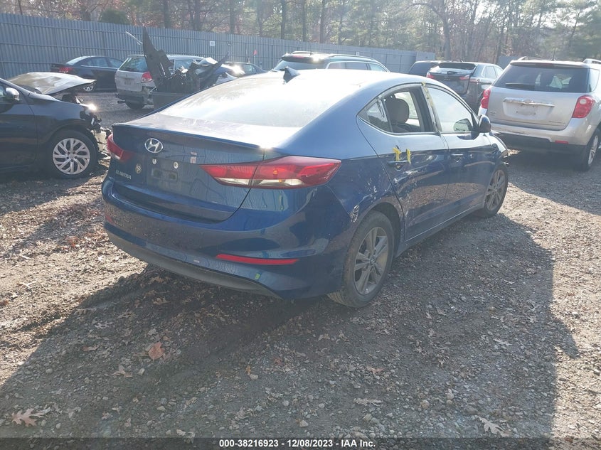 VIN 5NPD84LF6JH361951 2018 HYUNDAI ELANTRA SEL/VALUE/LIMITED
