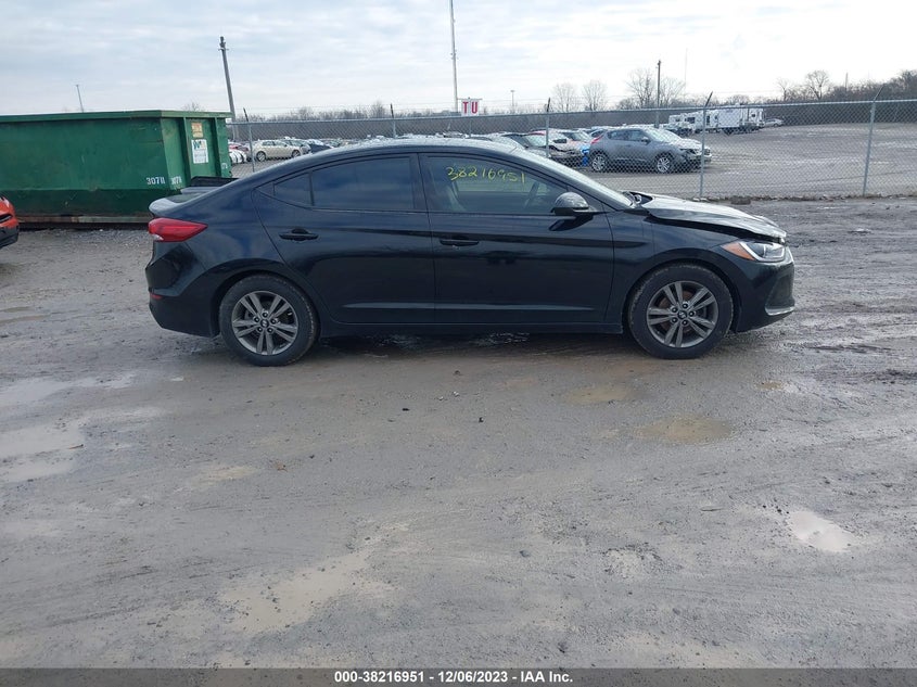 VIN 5NPD84LF2JH292952 2018 HYUNDAI ELANTRA SEL/VALUE/LIMITED