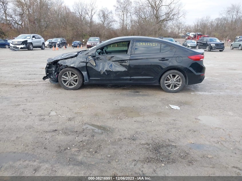 VIN 5NPD84LF2JH292952 2018 HYUNDAI ELANTRA SEL/VALUE/LIMITED