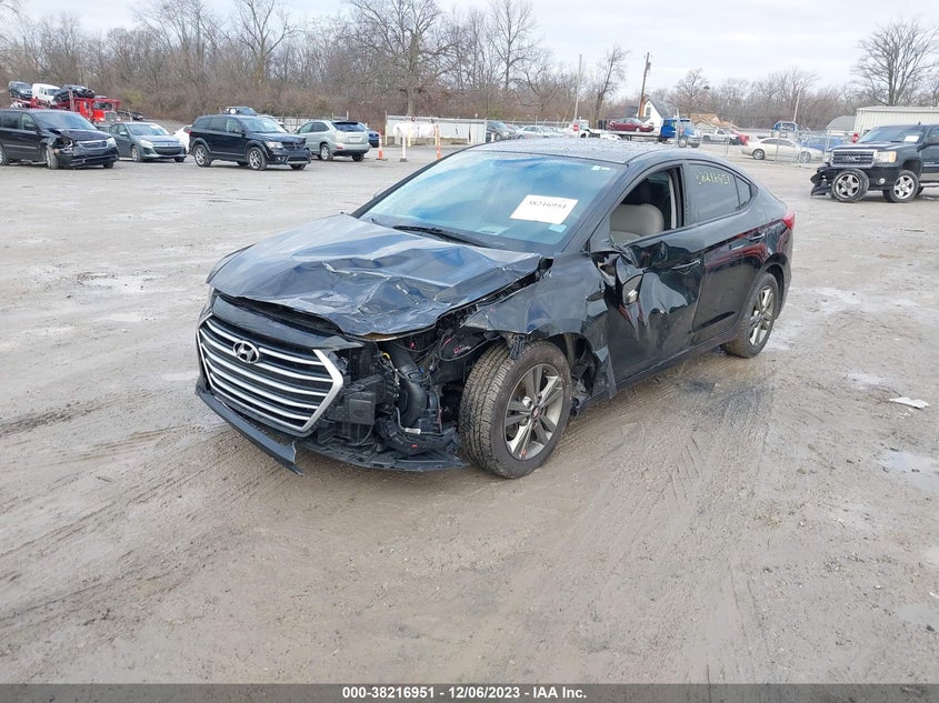 VIN 5NPD84LF2JH292952 2018 HYUNDAI ELANTRA SEL/VALUE/LIMITED