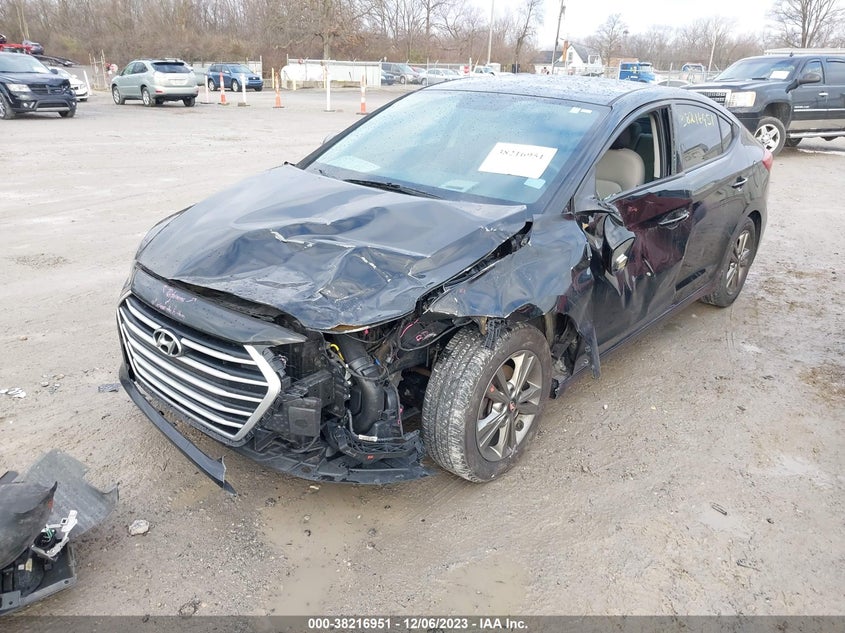 VIN 5NPD84LF2JH292952 2018 HYUNDAI ELANTRA SEL/VALUE/LIMITED