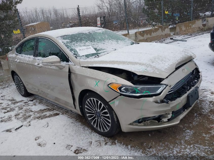 2017 FORD FUSION SE - 3FA6P0HD7HR405450