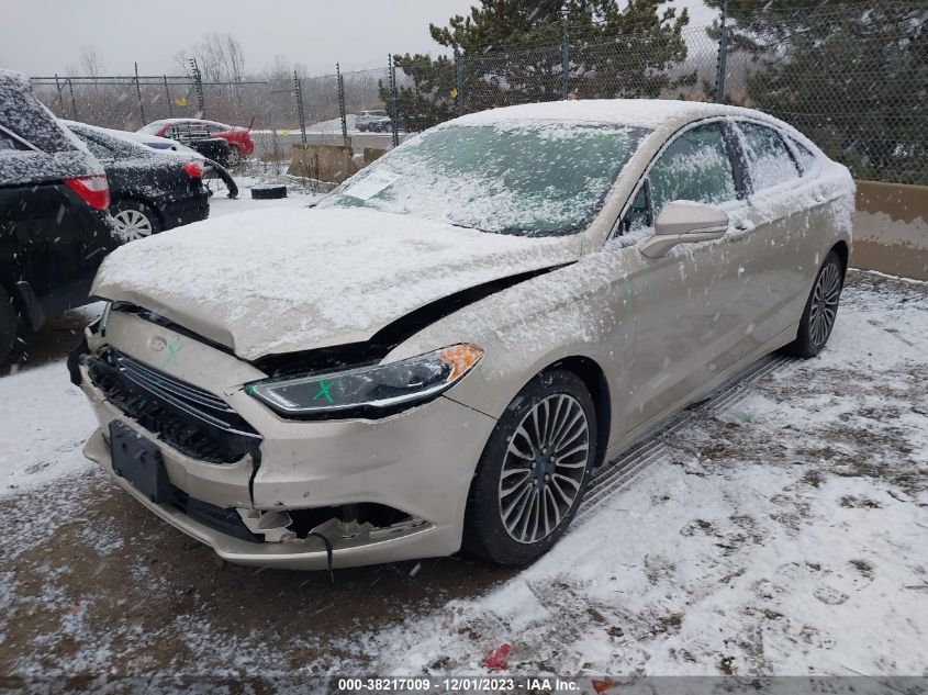 2017 FORD FUSION SE - 3FA6P0HD7HR405450