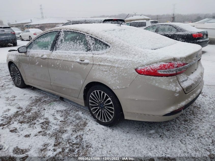 2017 FORD FUSION SE - 3FA6P0HD7HR405450