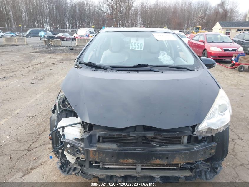 2013 TOYOTA PRIUS C ONE/TWO/THREE/FOUR - JTDKDTB34D1546662
