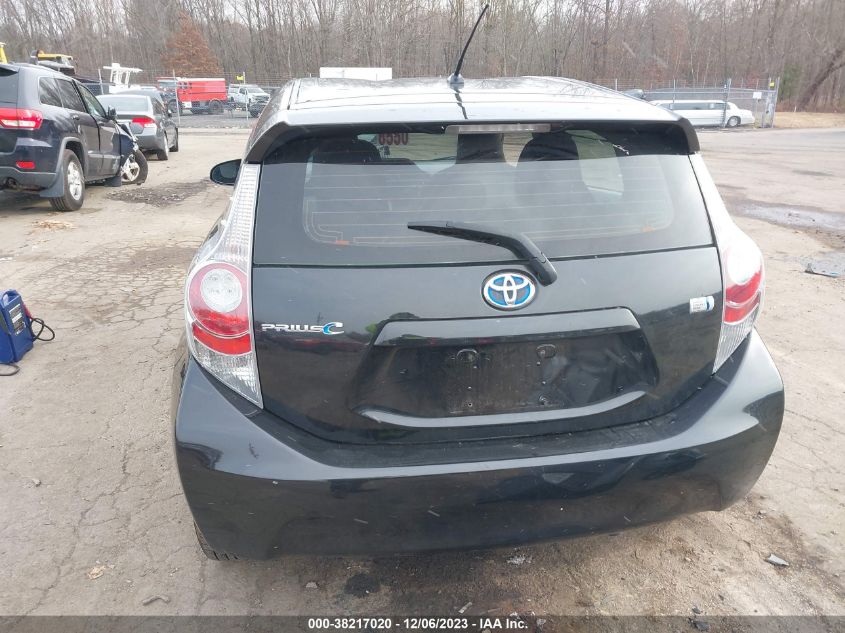 2013 TOYOTA PRIUS C ONE/TWO/THREE/FOUR - JTDKDTB34D1546662