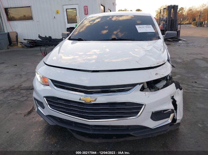 2016 CHEVROLET MALIBU LS - 1G1ZB5ST6GF297104