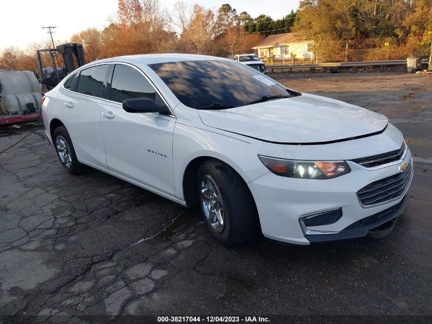 2016 CHEVROLET MALIBU LS - 1G1ZB5ST6GF297104