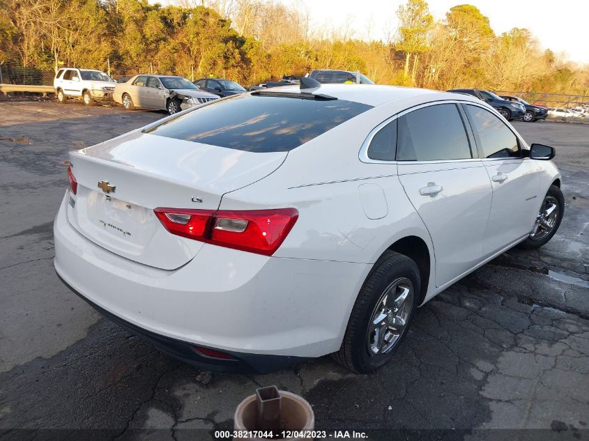 2016 CHEVROLET MALIBU LS - 1G1ZB5ST6GF297104