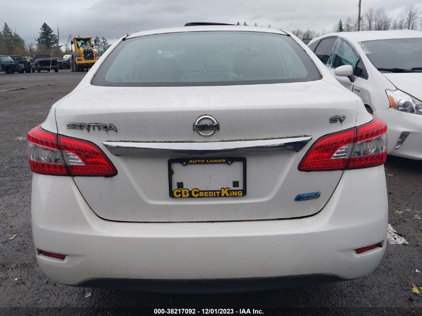 2014 NISSAN SENTRA S/SV/SR/SL - 3N1AB7AP8EL630431