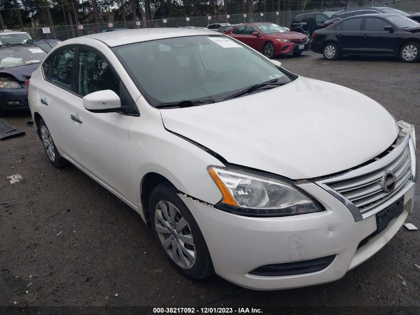 2014 NISSAN SENTRA S/SV/SR/SL - 3N1AB7AP8EL630431