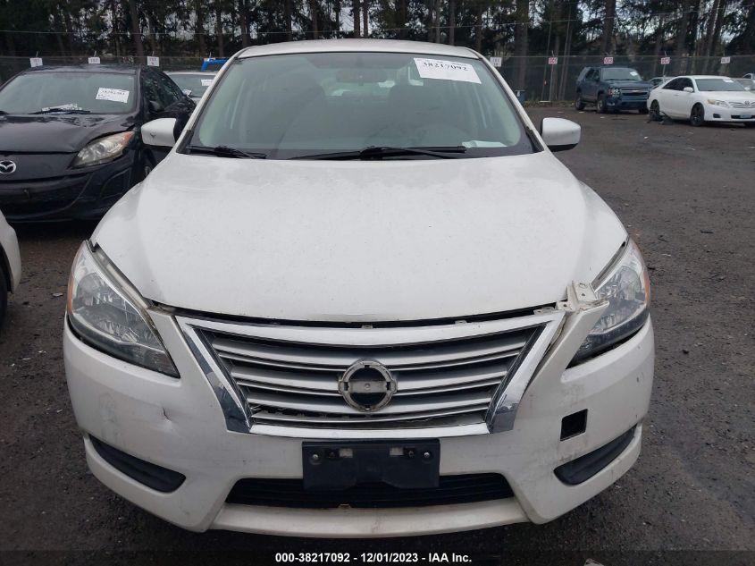 2014 NISSAN SENTRA S/SV/SR/SL - 3N1AB7AP8EL630431