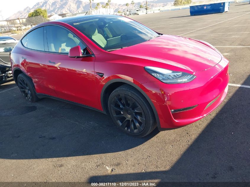 2022 TESLA MODEL Y - 7SAYGDEE2NF437150