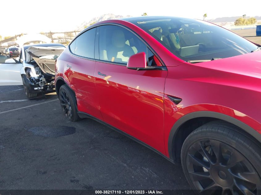 2022 TESLA MODEL Y - 7SAYGDEE2NF437150